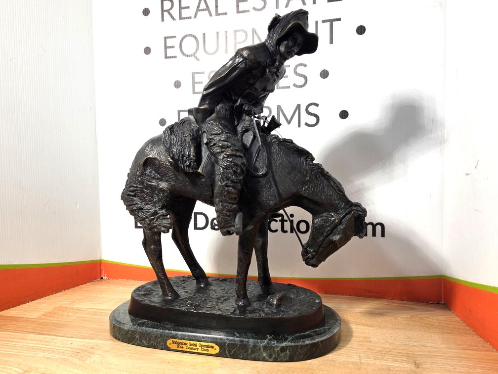 "The Norther" Bronze Sculpture By Frederic Remington