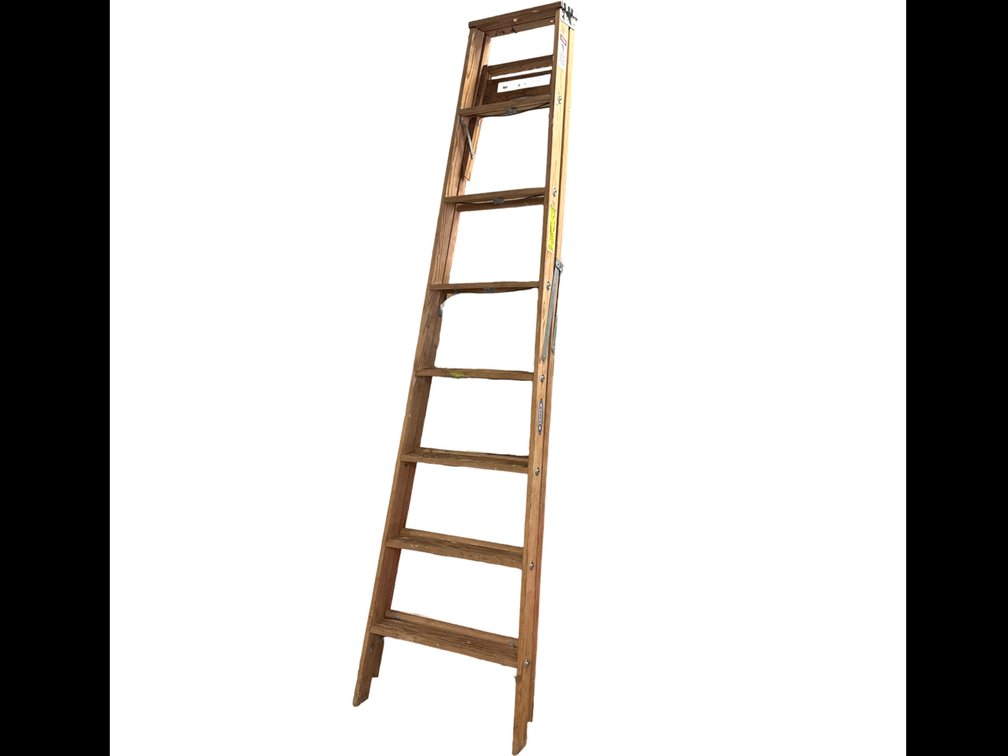 Werner Wooden 8ft Ladder