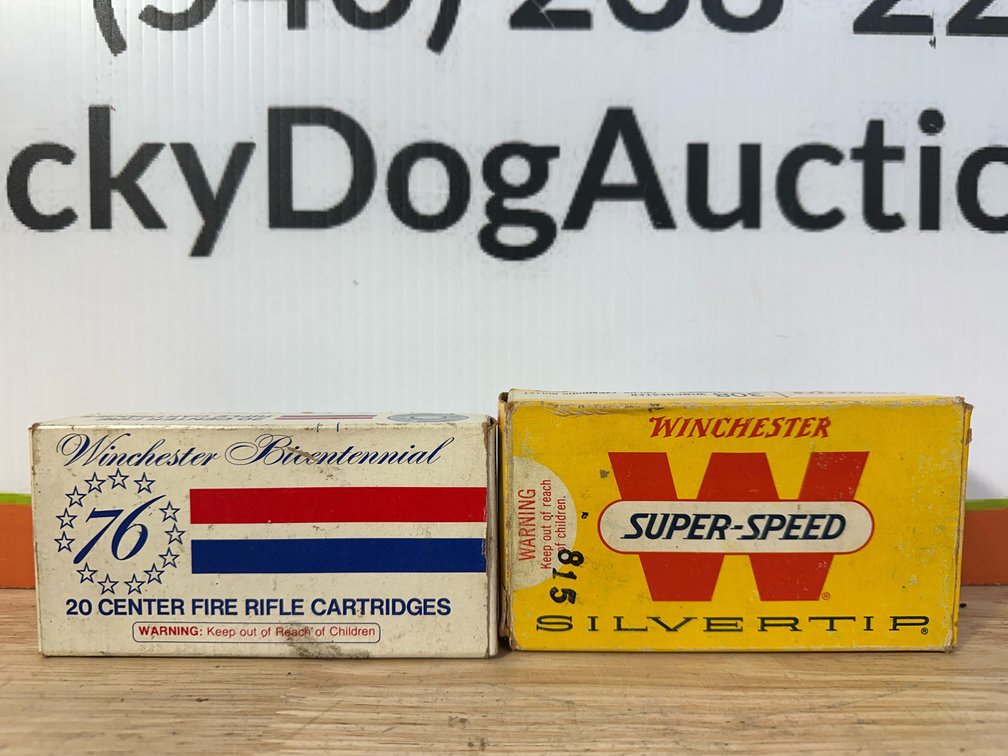 Vintage Winchester 30-30 Rifle Cartridges - Winchester 308