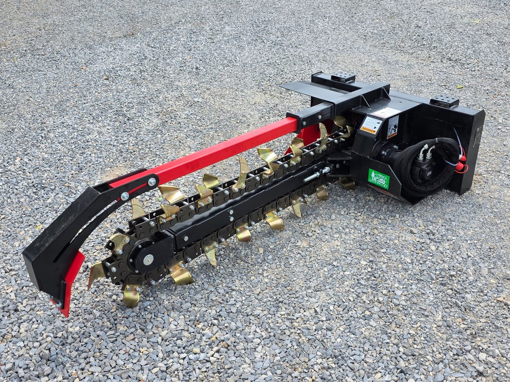 Unused 2026 Raytree Trencher Model RMT48 - Skid Steer Quick Attach