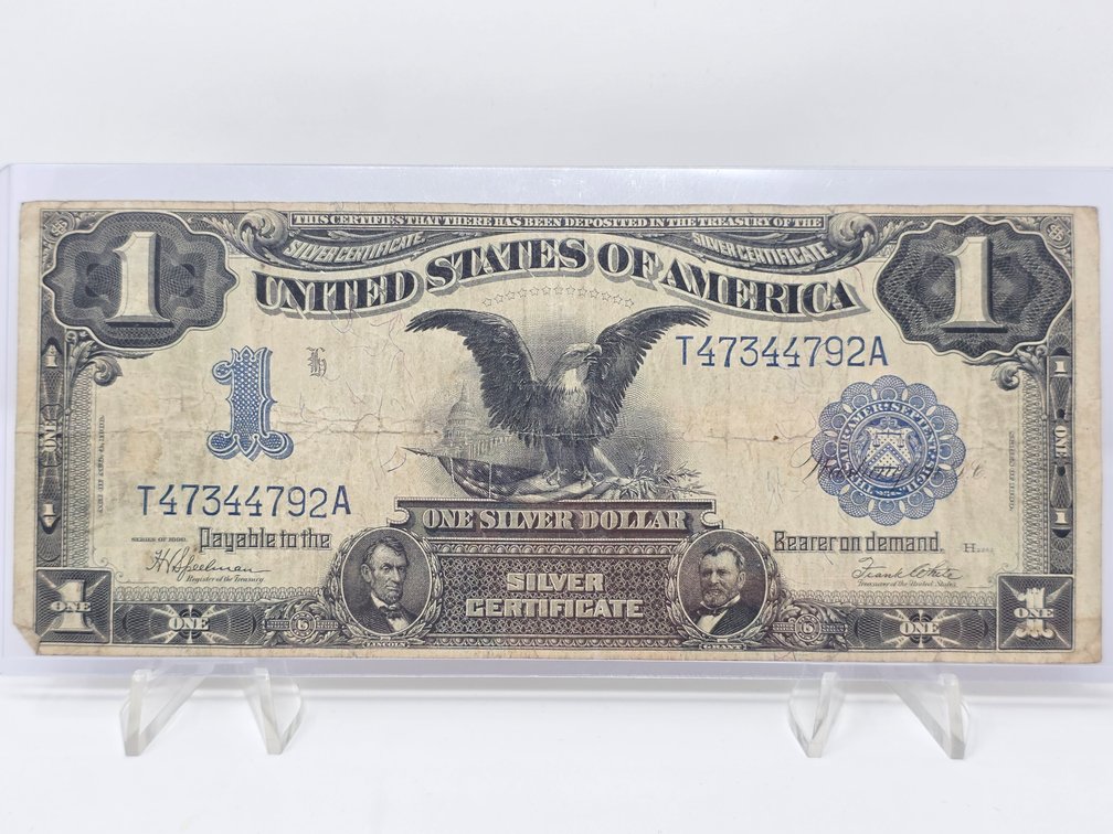 Series 1899 $1 Silver Certificate Black Eagle Note