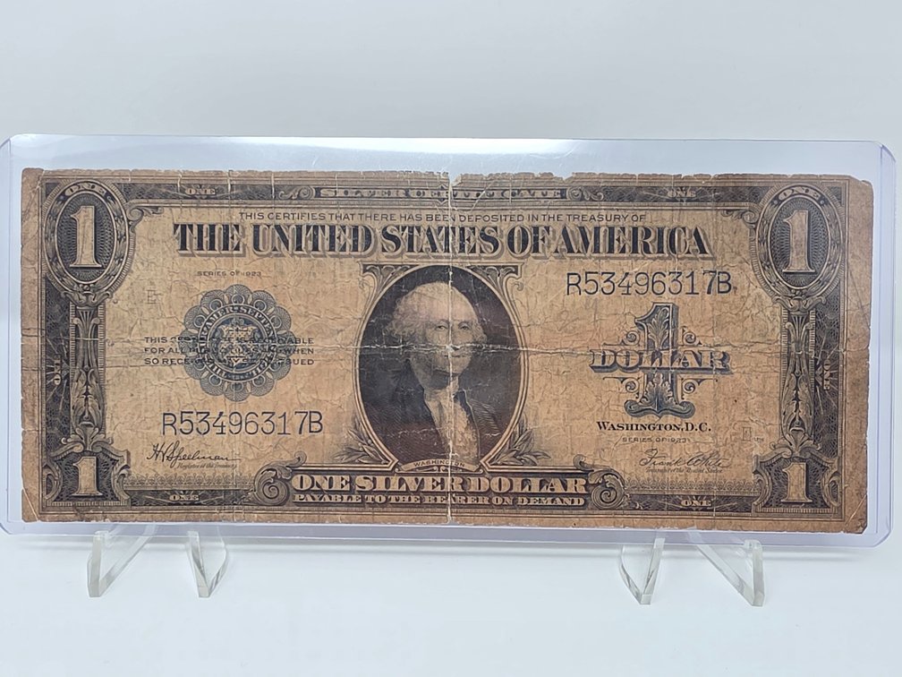 Series 1923 $1 Large-Size Silver Certificate Banknote