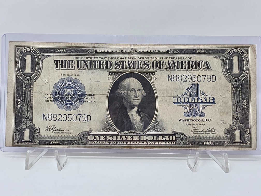 Series of 1923 $1 Large Size Silver Certificate