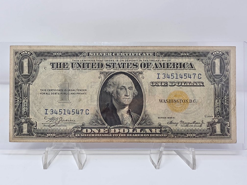 Series 1935 A US $1 Silver Certificate