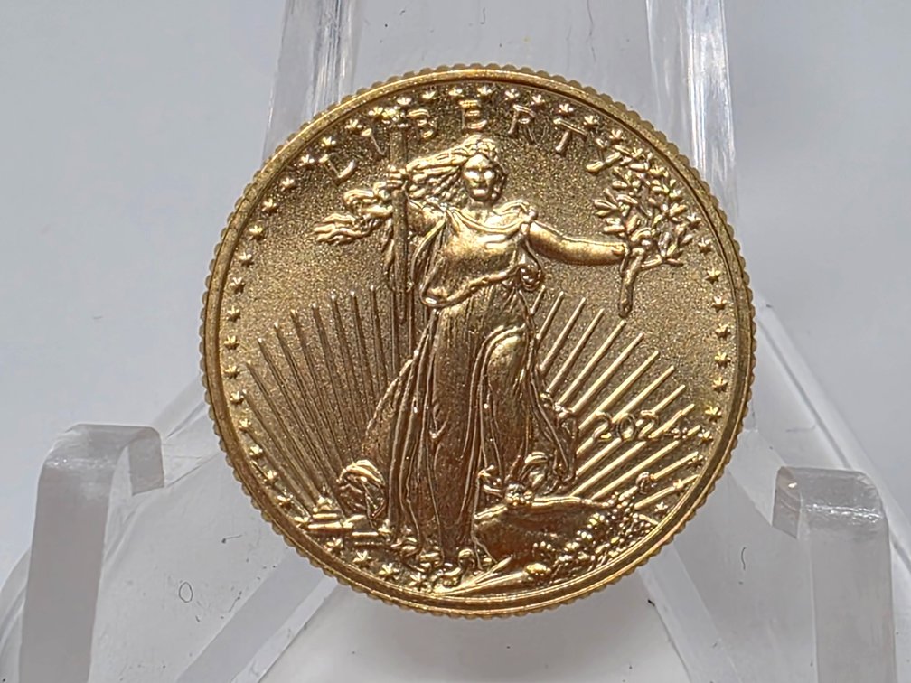 2024 American Gold Eagle 1/10 oz 5 Dollar Coin