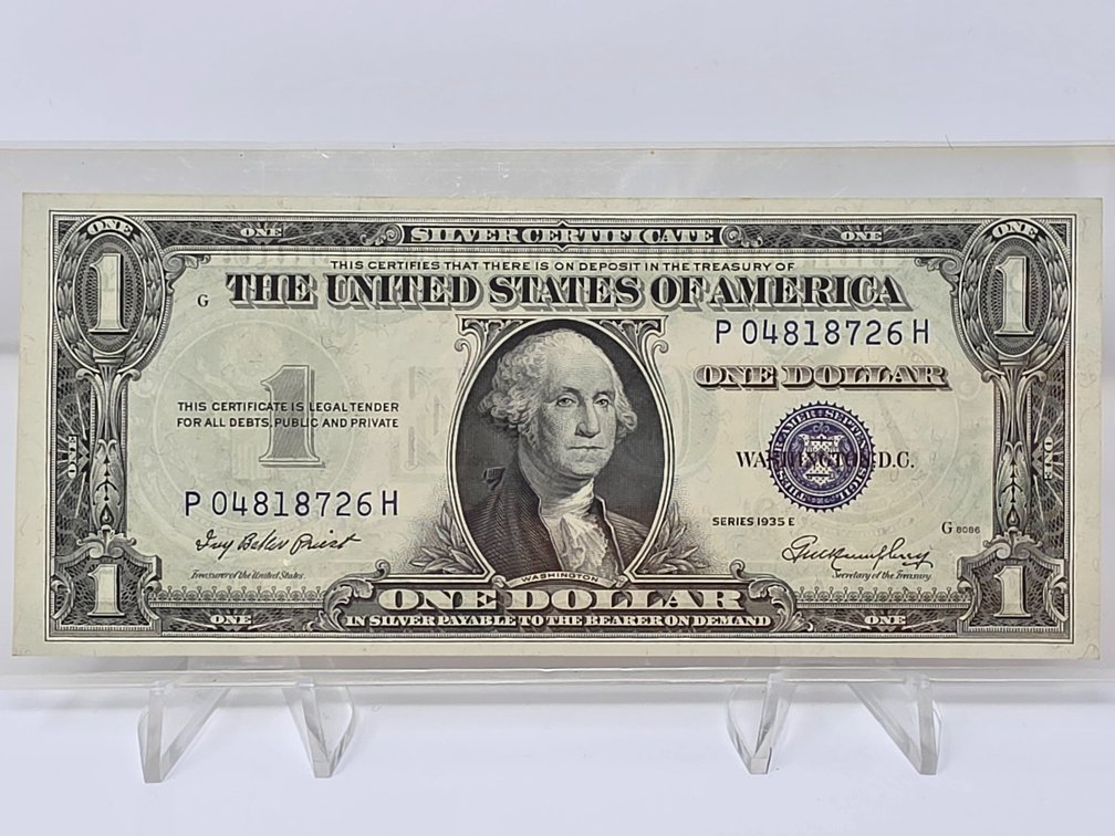 Series 1935 E $1 Silver Certificate