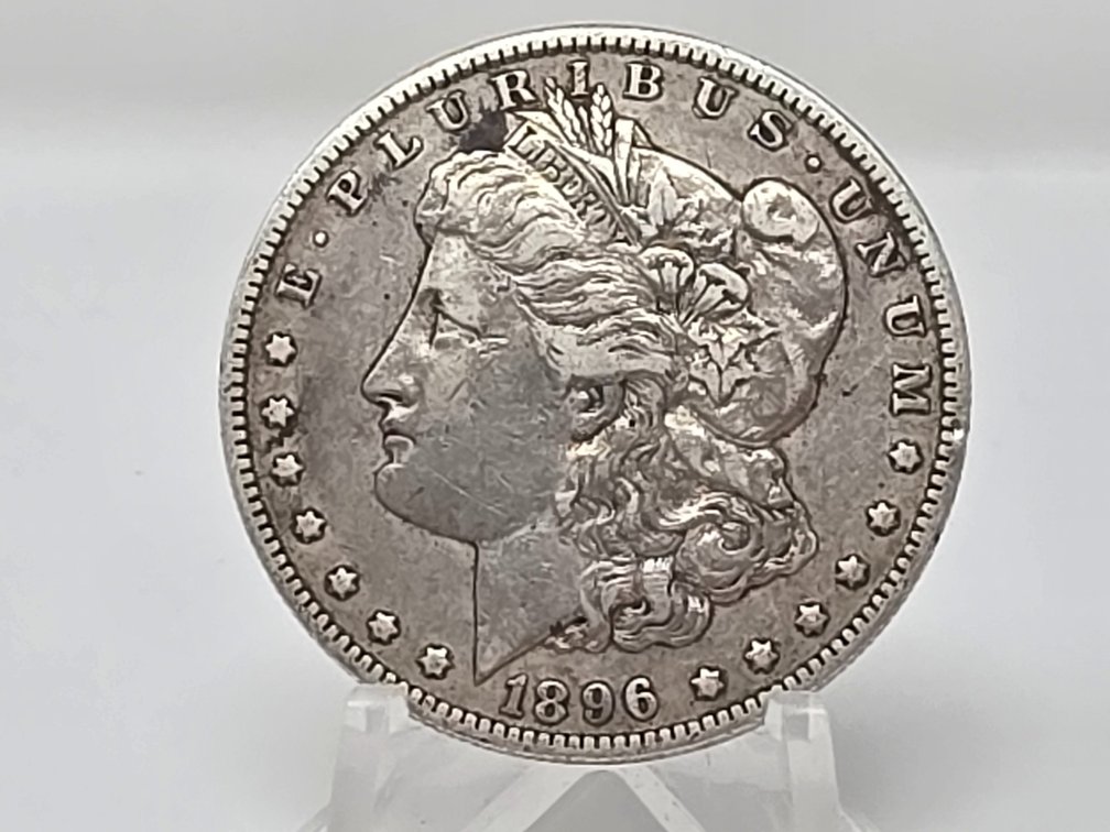 1896-O Morgan Silver Dollar