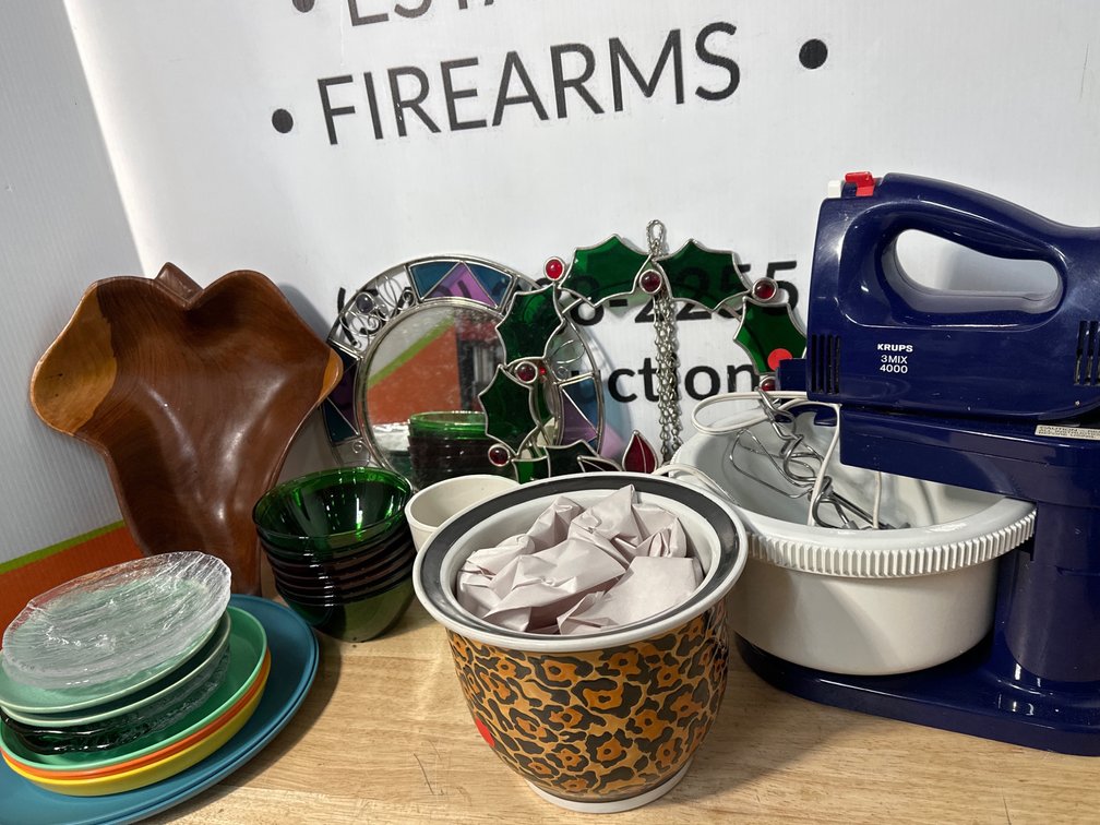 Krups Stand Mixer and Mixed Household Goods