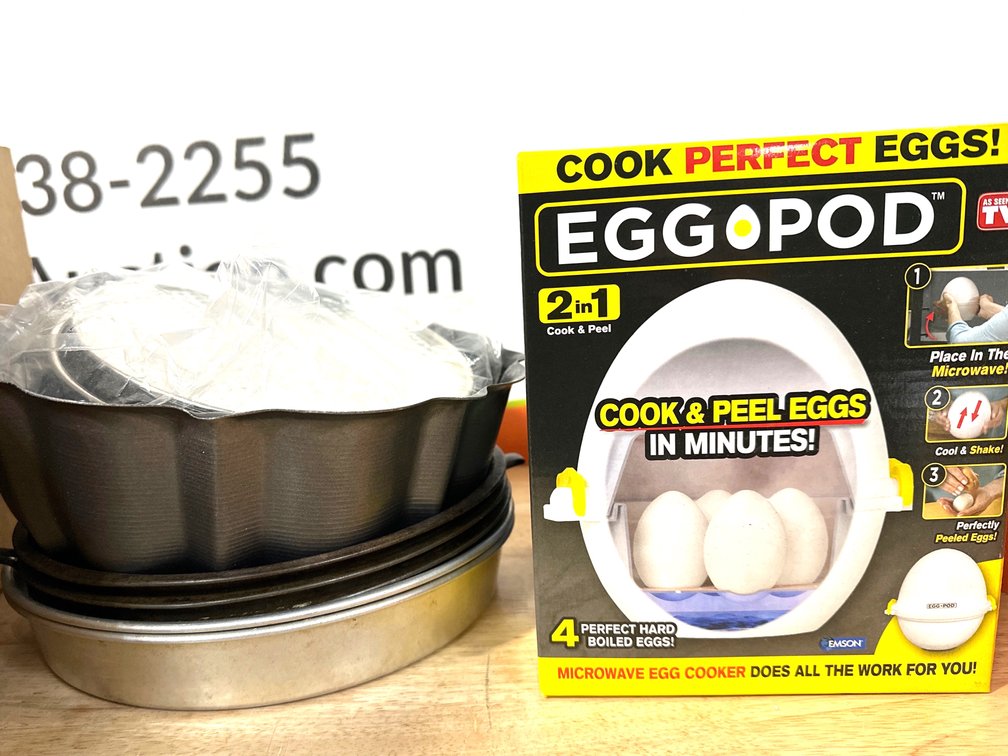 Emson Egg Pod & Assorted Cookware Lot