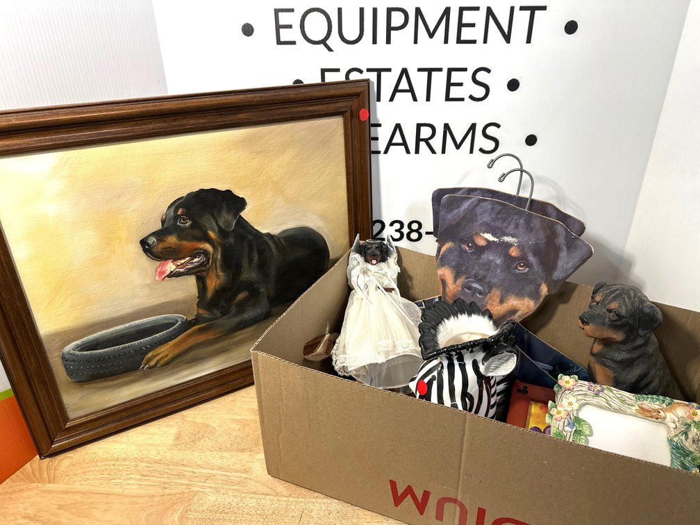 Rottweiler Collectibles + Misc Decor Items