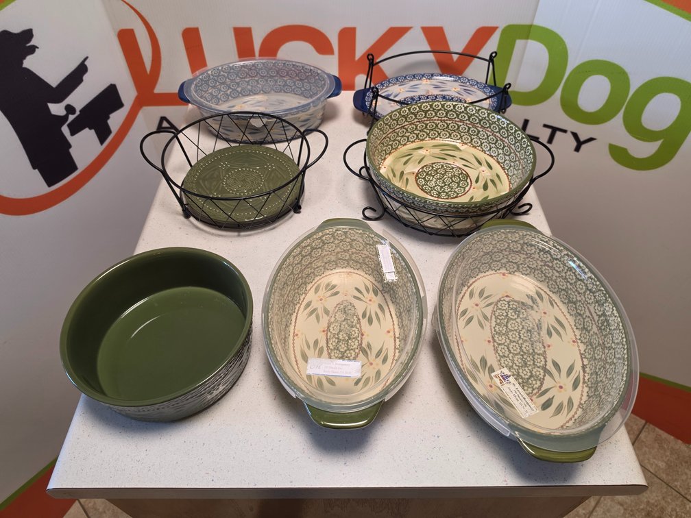 Temp-tations Old World Ceramic Baking Dishes