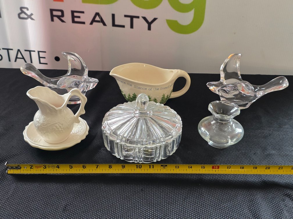 Glassware and Ceramic Assortment