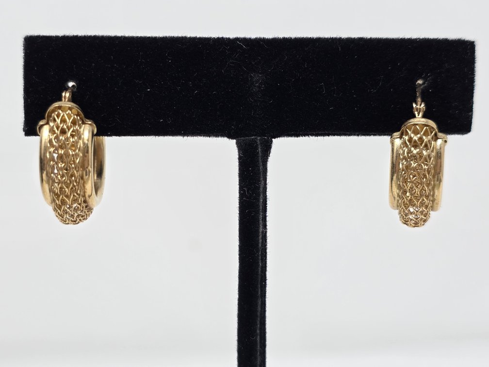 14Kt Hoop Earrings