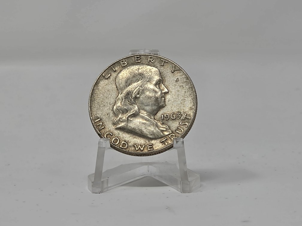 1963 Franklin Silver Half Dollar