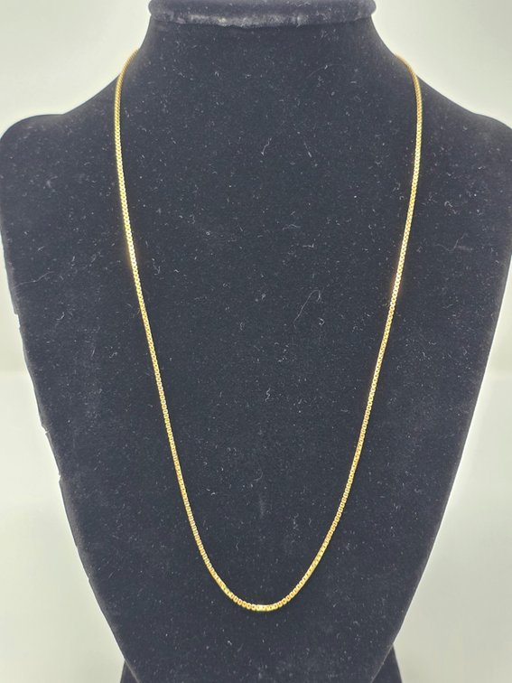 18kt Yellow Gold 20" Necklace - 2.13 Grams