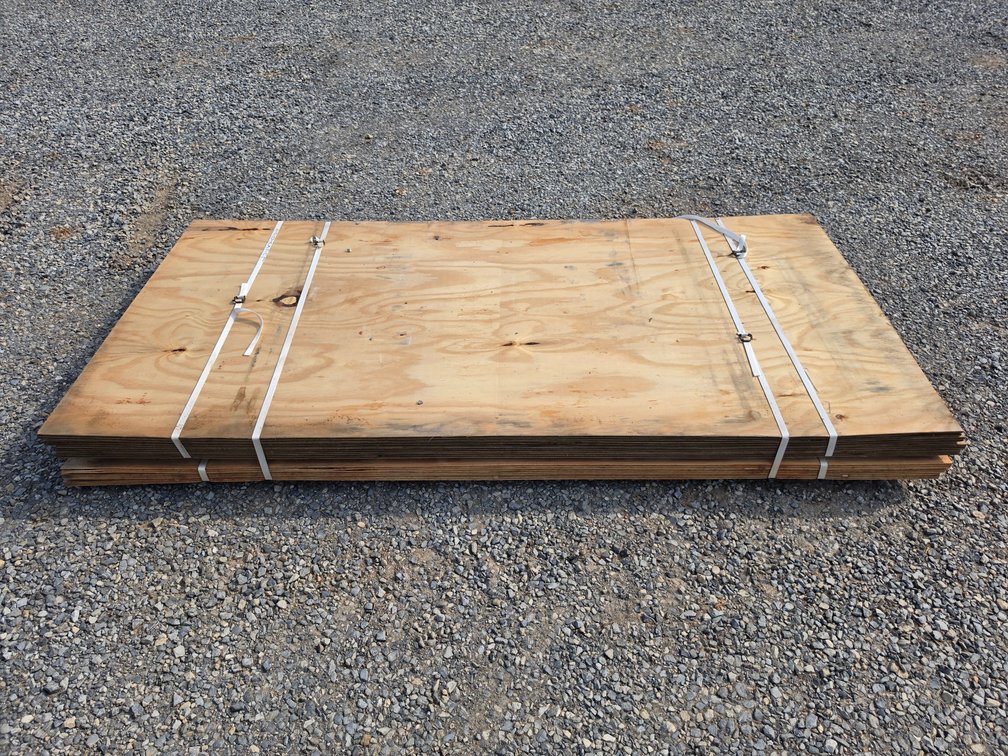 3/4" Plyboard Sheets (7)+/-  4'x8' Sheets