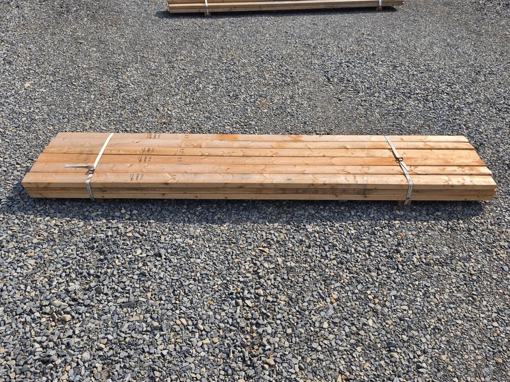 (18) +/-2"x4" - 9' +/- Long