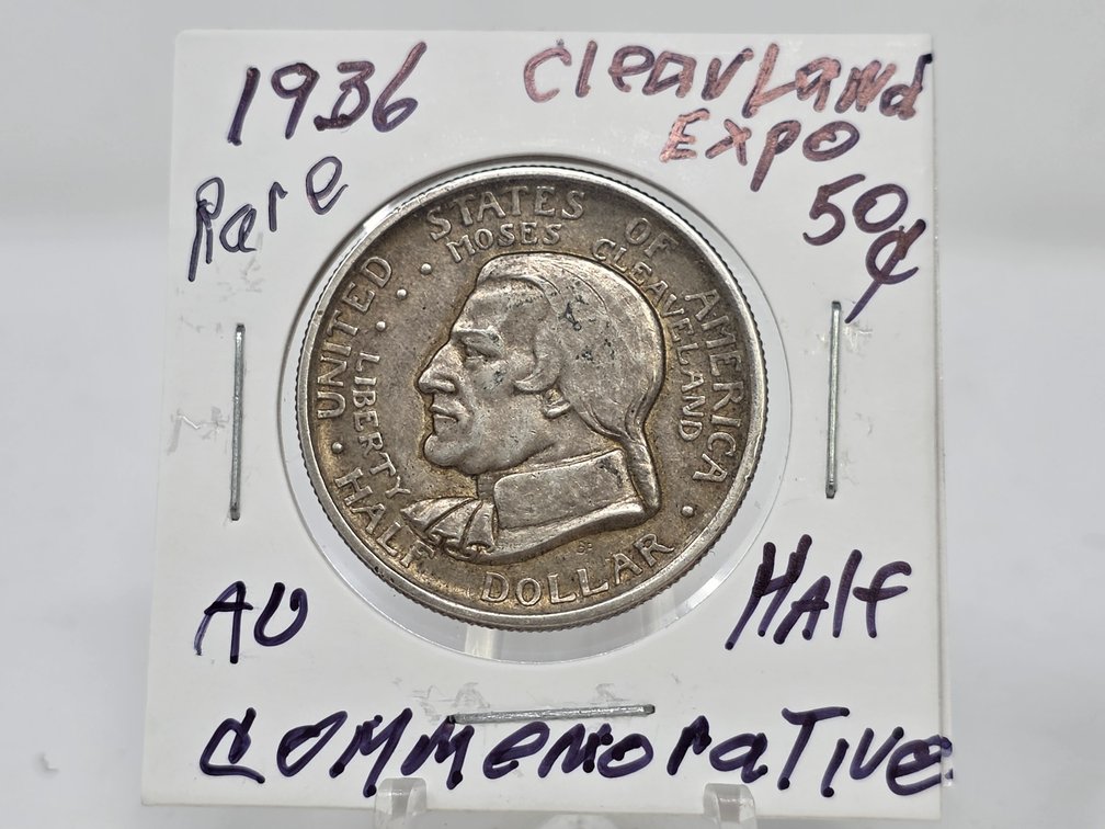 1936 Cleveland Centennial Commemorative Half Dollar