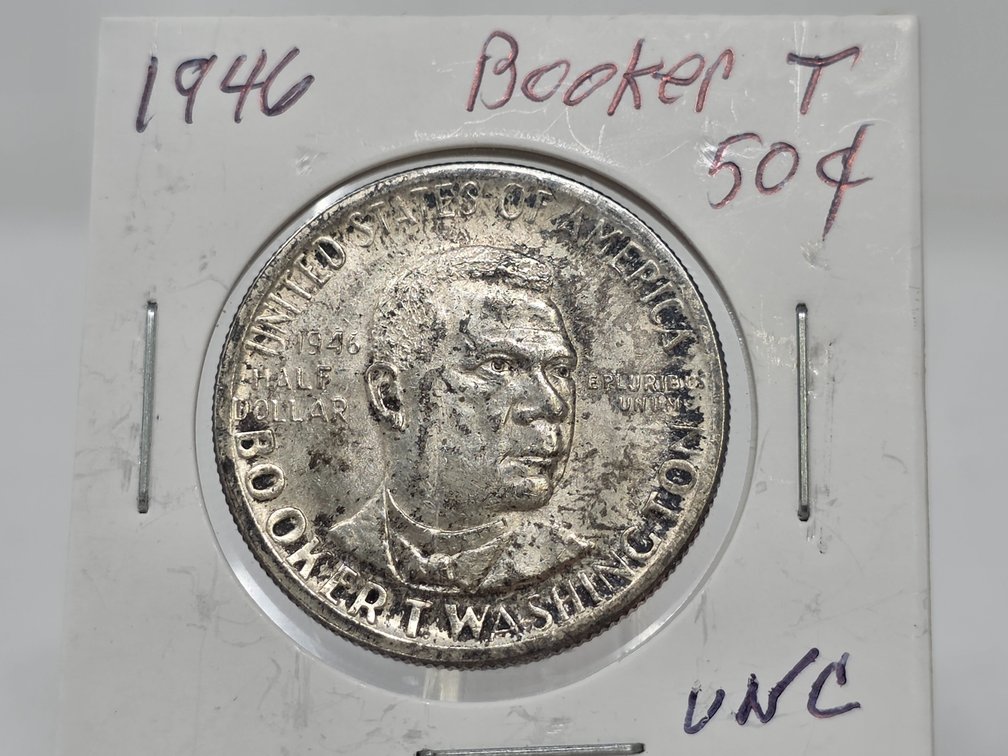 1946 Booker T. Washington Half Dollar