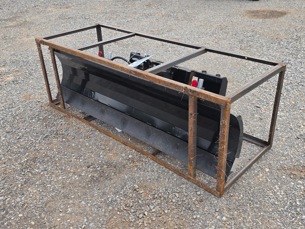 Unused AGT Skid Steer Dozer Blade - Skid Steer Quick Attach