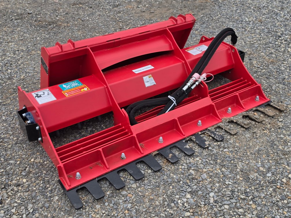 Unused Raytree Skid Steer Quick Attach Power Rake Land Leveler