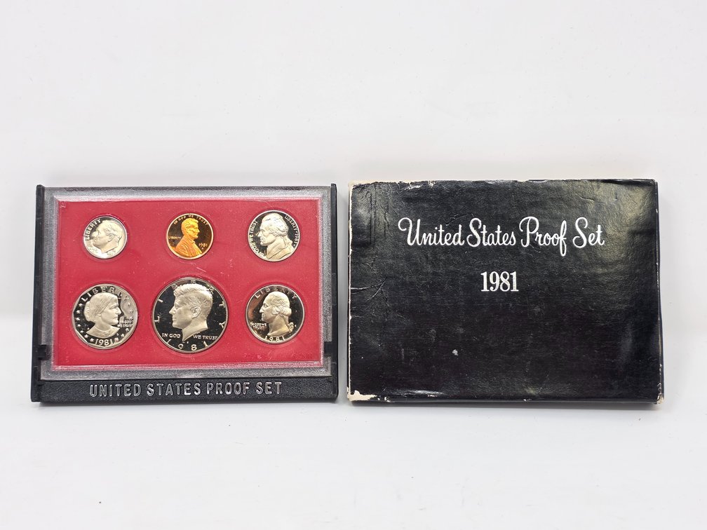 1981 US Proof Set w/ Box