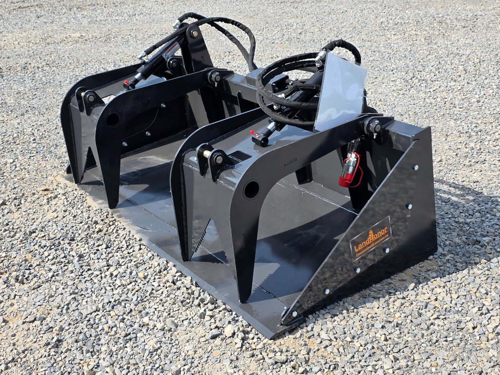 Unused Landhonor Grapple Bucket - Model: SGB-11-72W