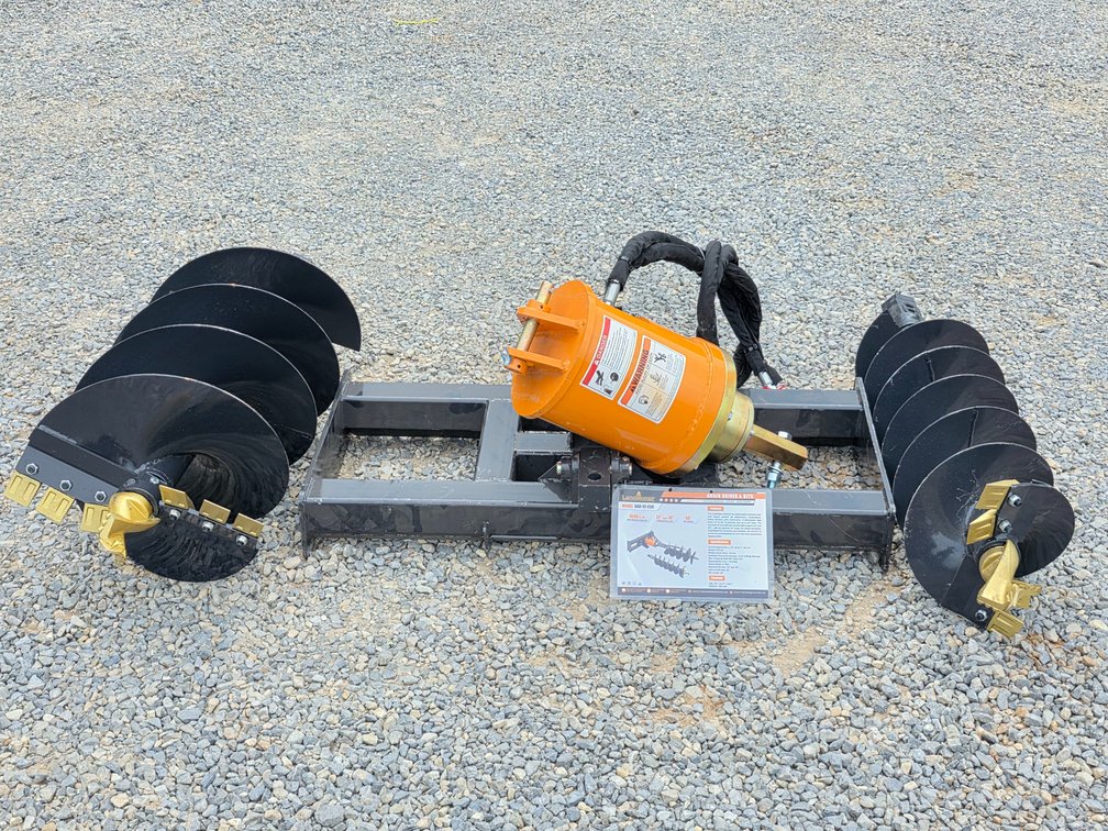 Unused Landhonor Skid Steer Loader Auger Drives - Model: SAD-12-23C