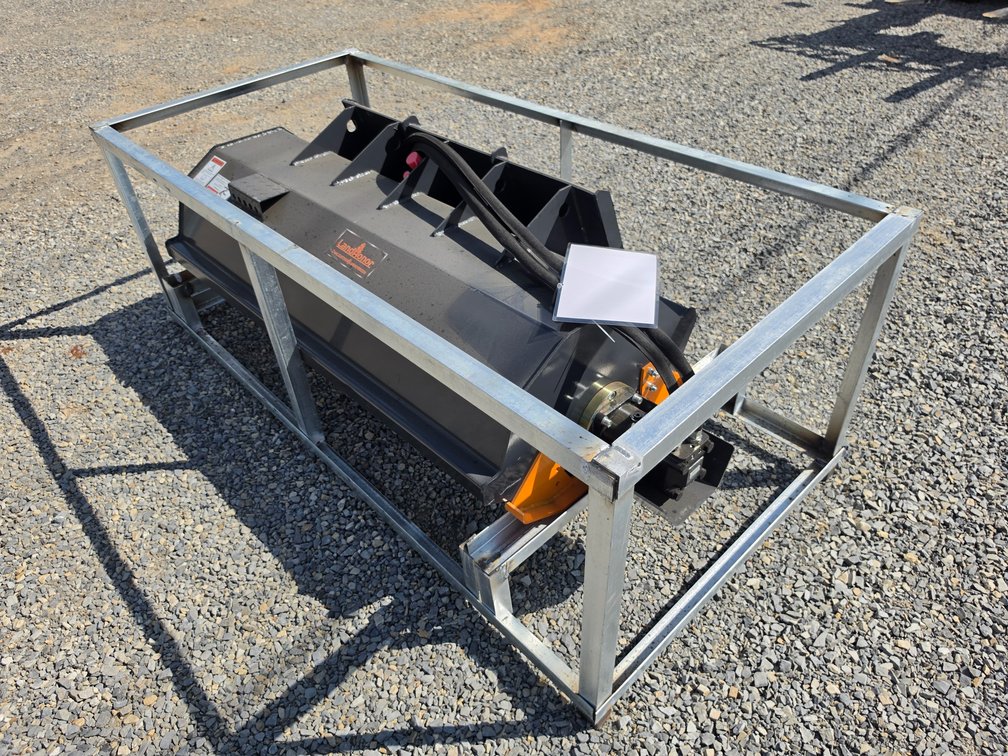 Unused Landhonor Skid Steer Rotary Tiller - Model: SRT-12-66W