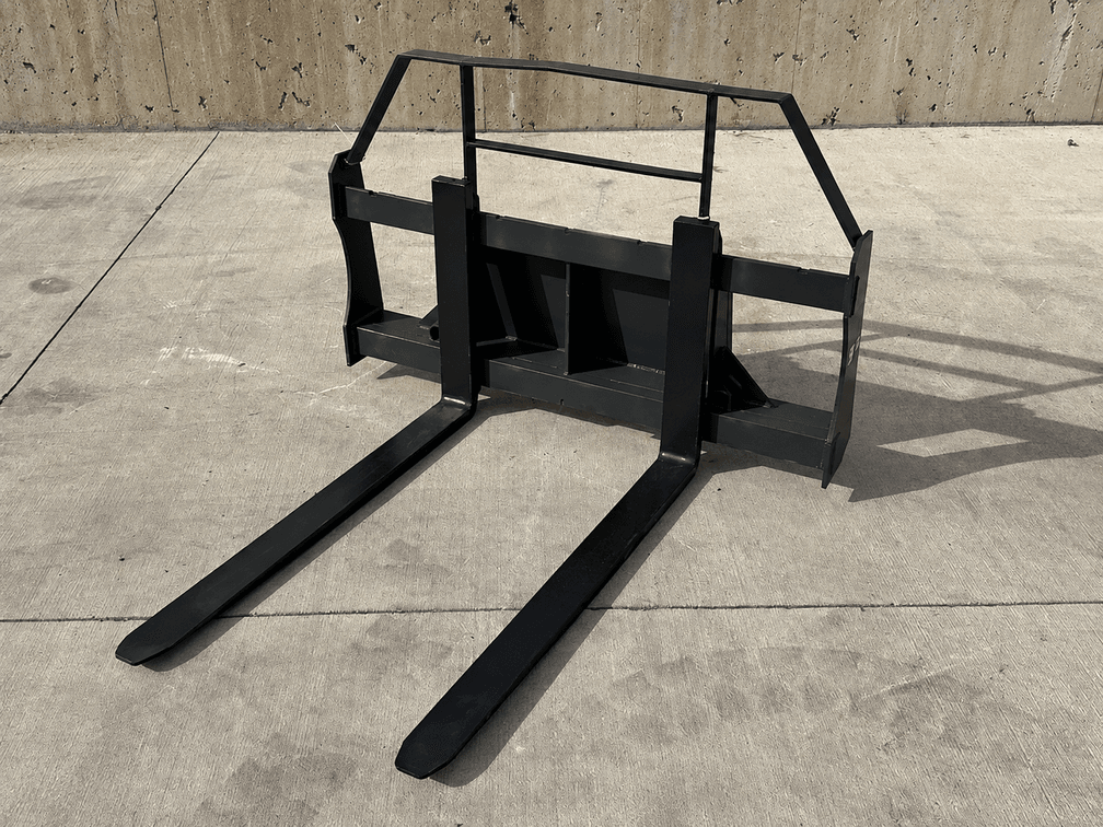 Unused Landhonor Mini Skid Steer Pallet Fork Frame - Model: MPF-11-2000G