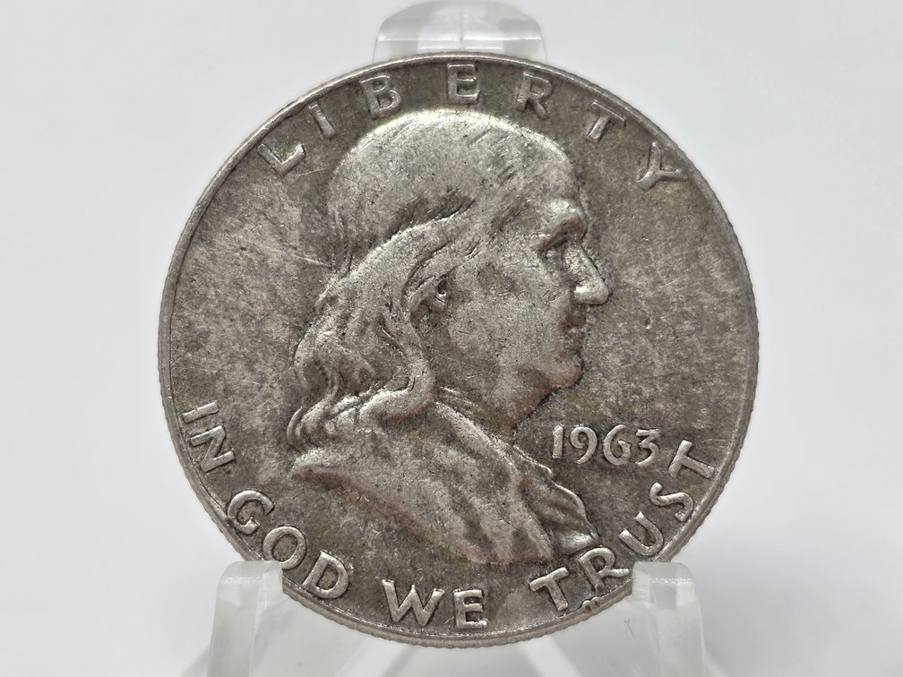 1963 United States Franklin Half Dollar
