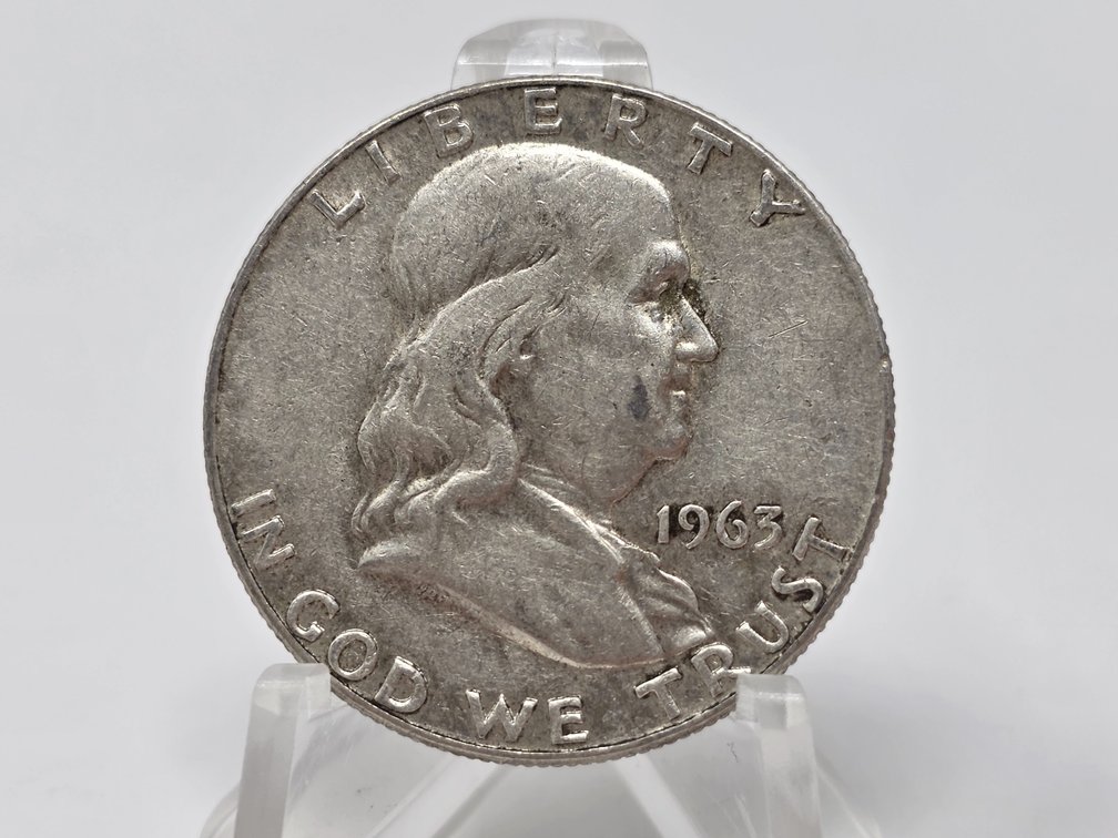 1963 United States Franklin Half Dollar