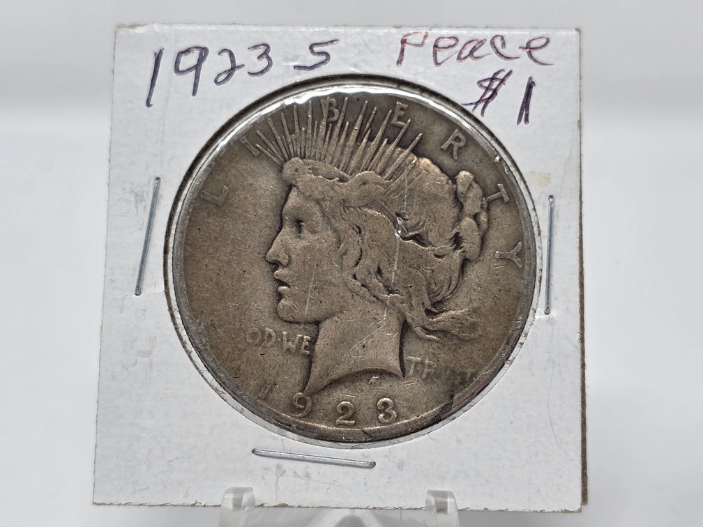 1923-S United States Peace Silver Dollar