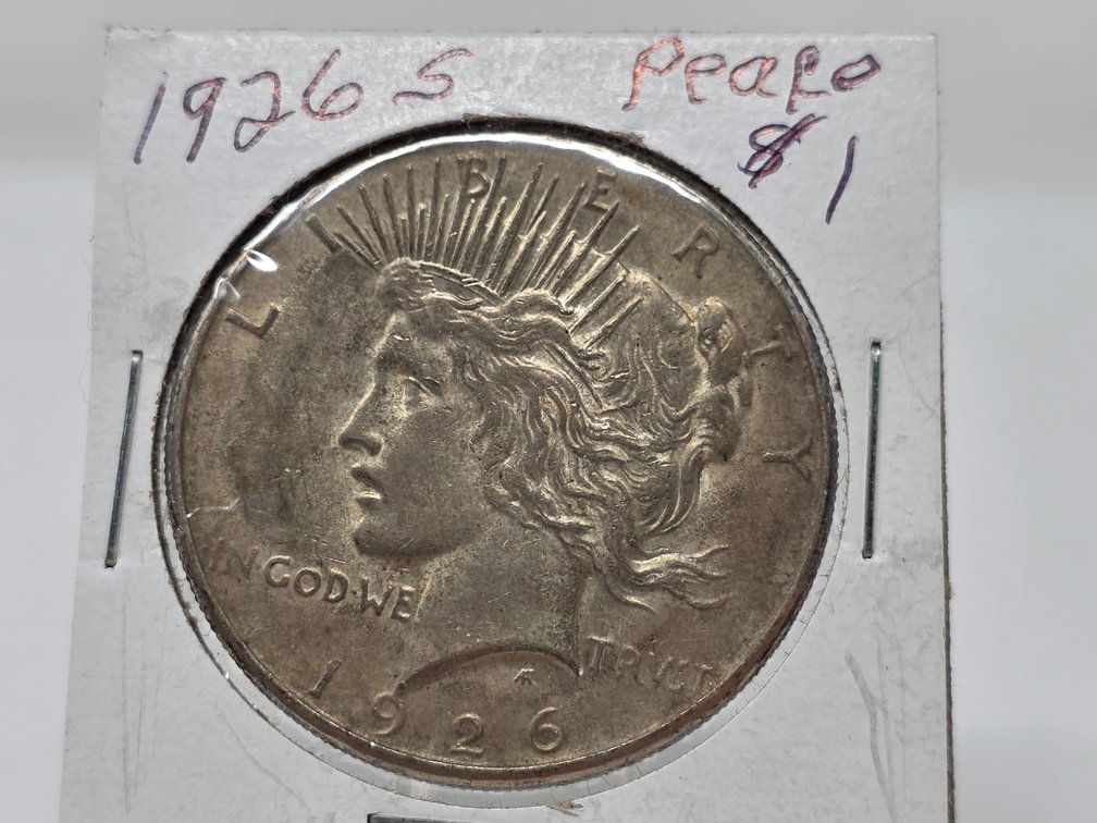 1926-S United States Peace Silver Dollar