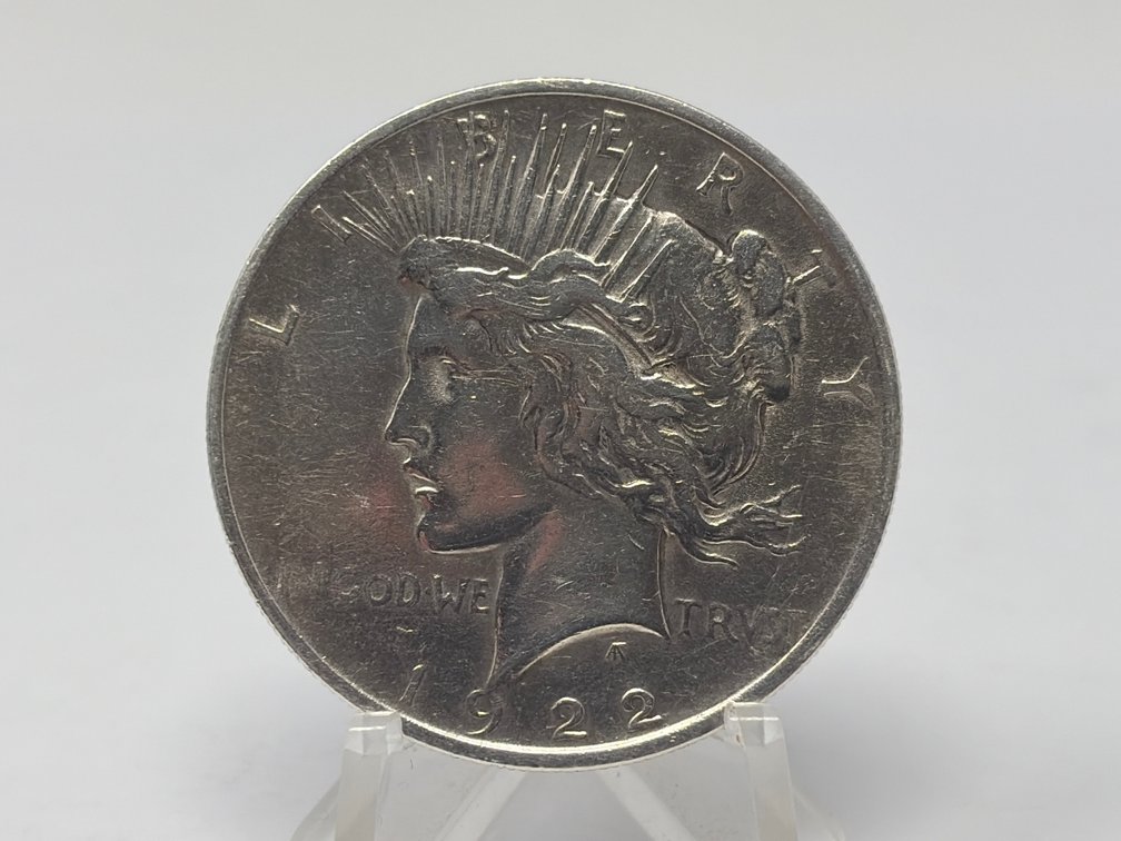 1922 United States Peace Silver Dollar