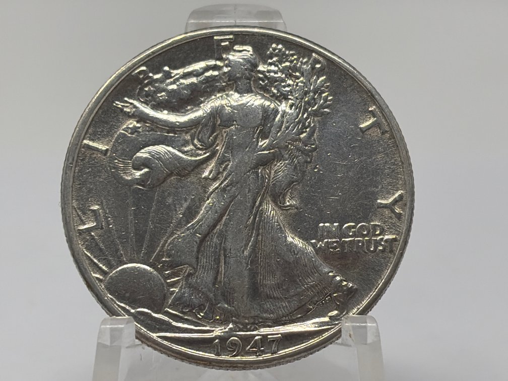 1947-D Walking Liberty Half Dollar