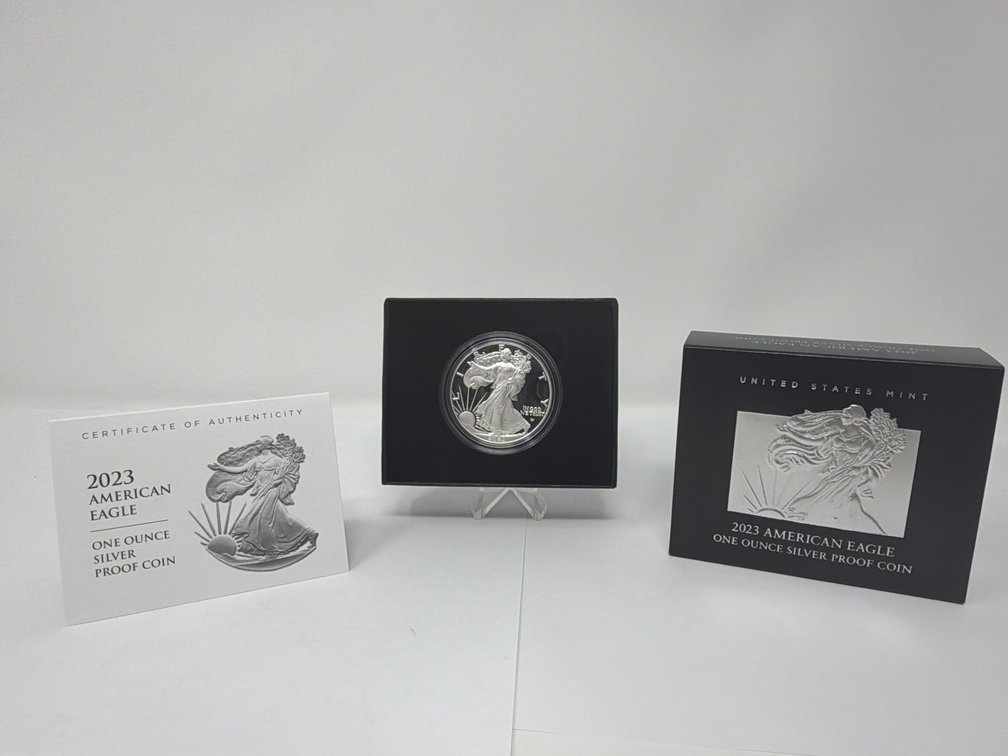 2023 W American Eagle 1 oz Silver Proof Coin