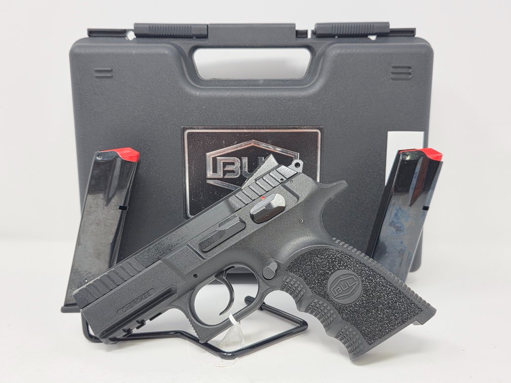 BUL Armory Cherokee 9MM Semiautomatic Pistol w/ (2) Mags & Factory Case - Serial # SP-14170