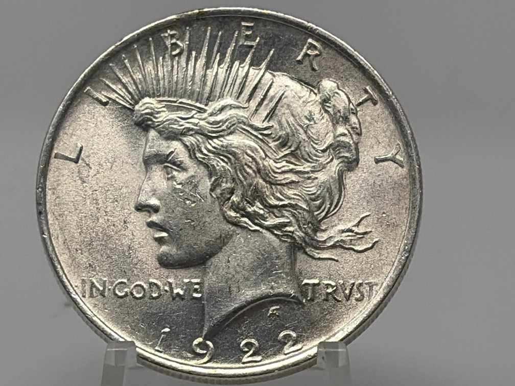 1922 United States Peace Silver Dollar