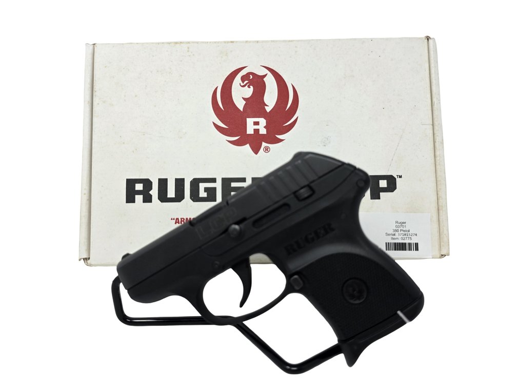 Ruger LCP Semiautomatic Pistol 380 Auto - Factory Box - Serial # 371015274