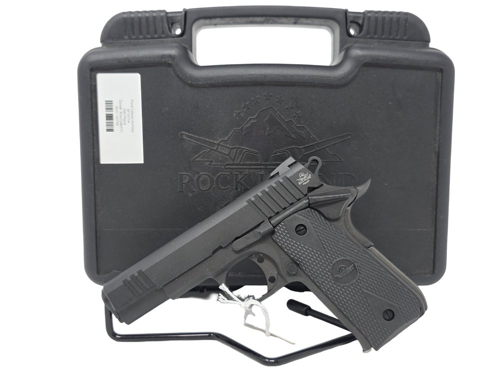 Rock Island Armory M1911A Semiautomatic Pistol - 380 Auto - Factory Case - Serial # RIA2580372