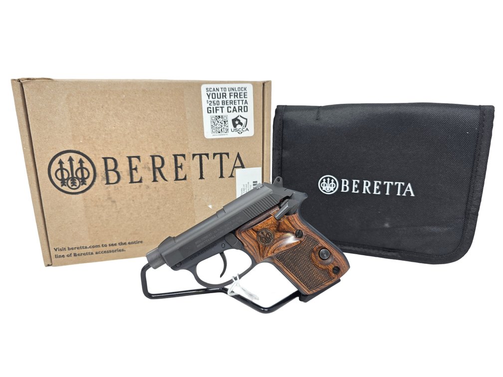 Beretta 3032 Tomcat Semiautomatic Pistol 32 Auto - Threaded Barrel - Factory Box & Case - Serial # DAA635590