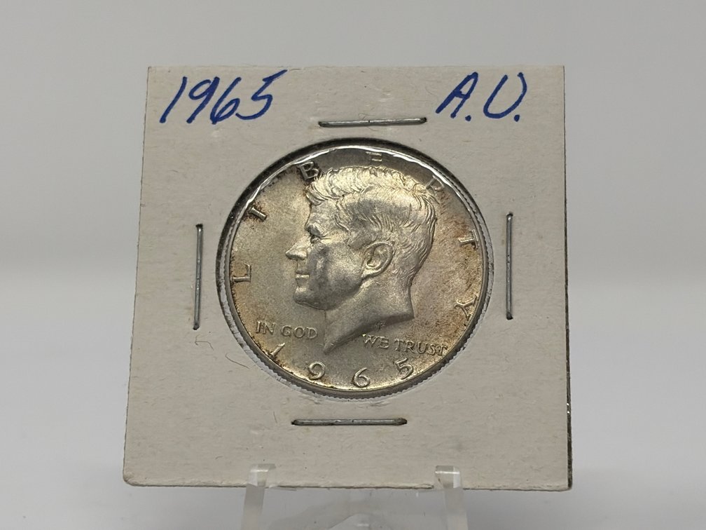 1965 United States Kennedy Half Silver Dollar