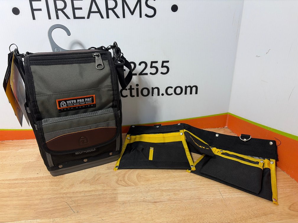 Veto Pro Pac TP-MC Tool Pouch & Stanley Jr. Tool Belt