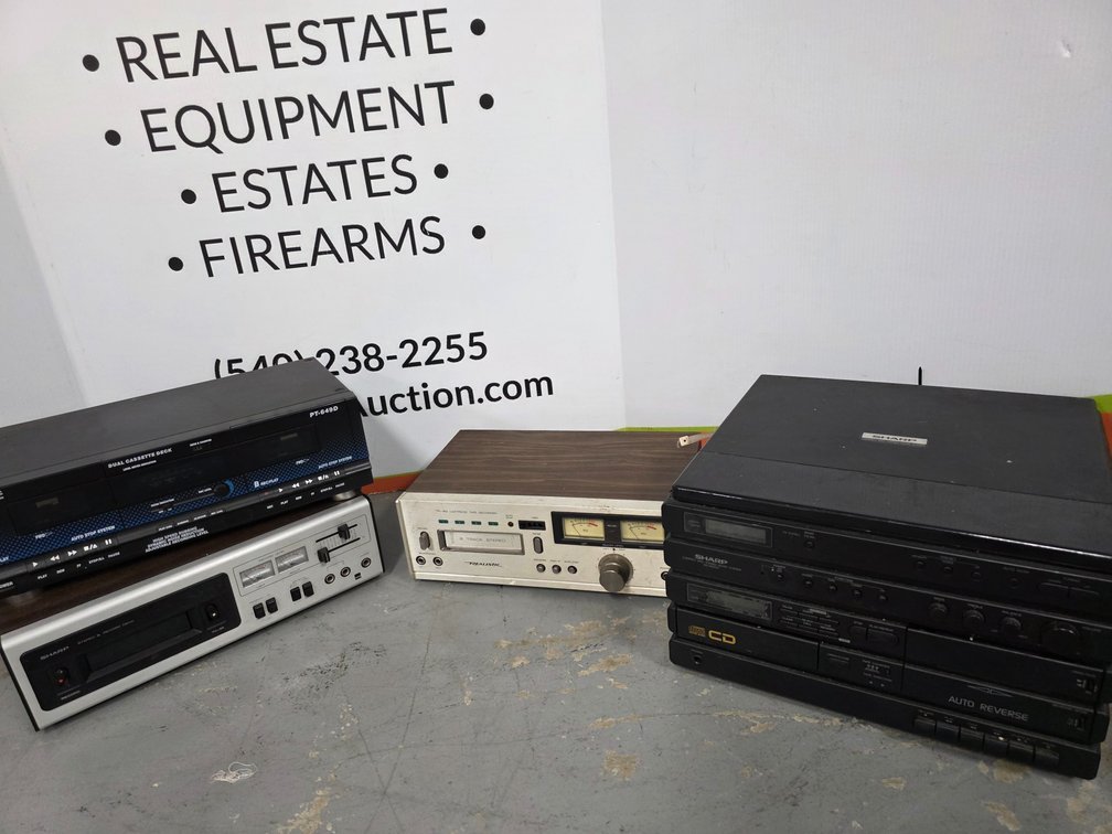 Vintage Assorted Audio Equipment