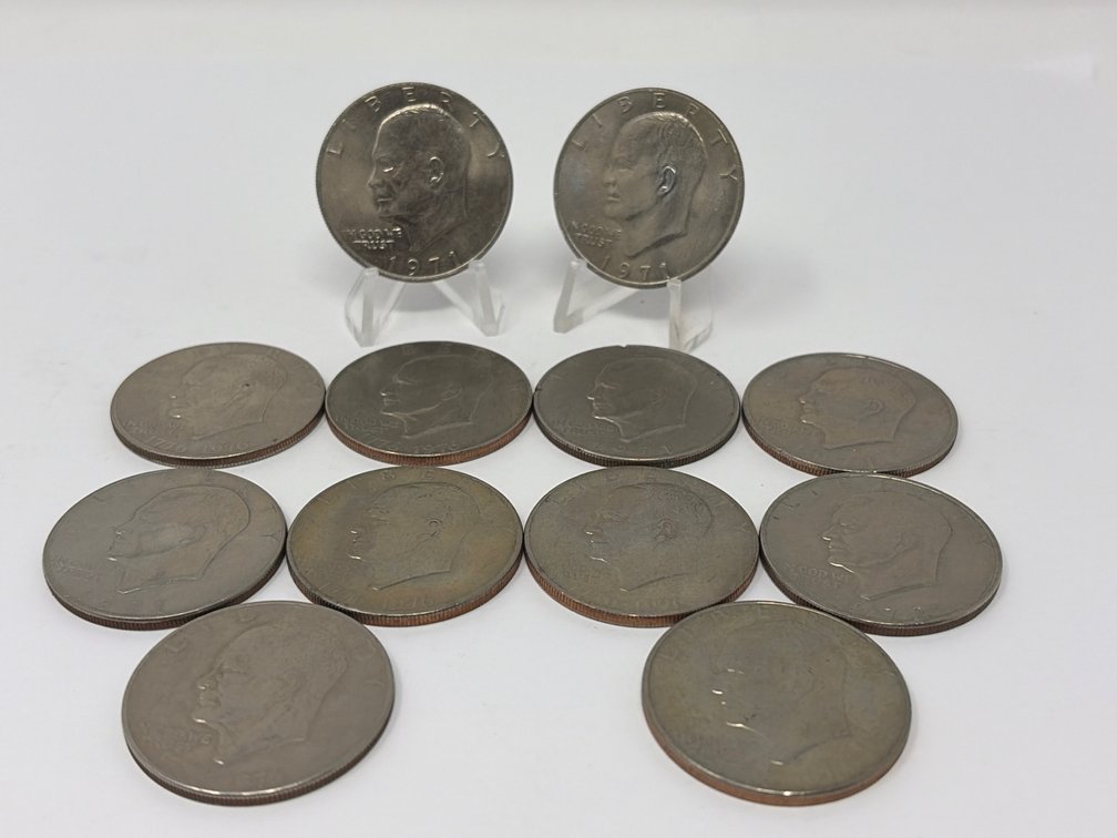 United States Eisenhower Bicentennial Dollar Coins