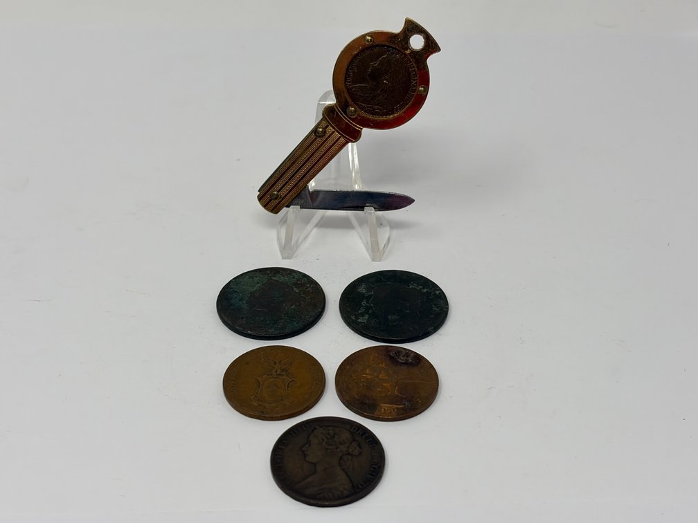 Antique Numismatic Collectibles & Coin Knife