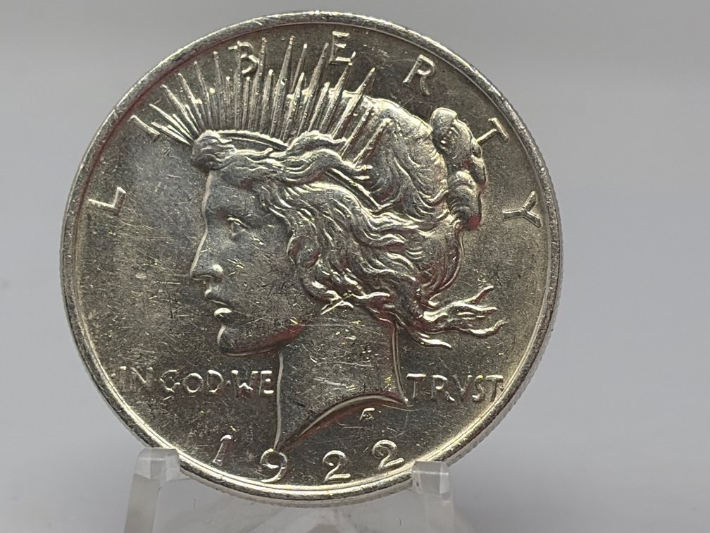 1922 United States Peace Silver Dollar