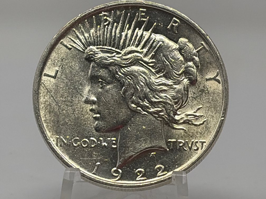 1922 United States Peace Silver Dollar