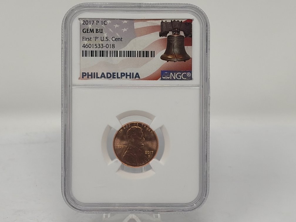 2017-P US Lincoln Cent NGC Encapsulated